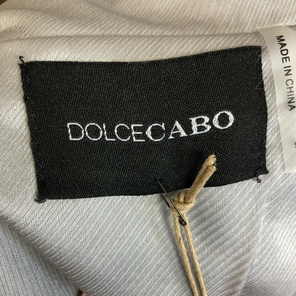 Dolce Cabo satin grey/silver blazer - Picture 6 of 9